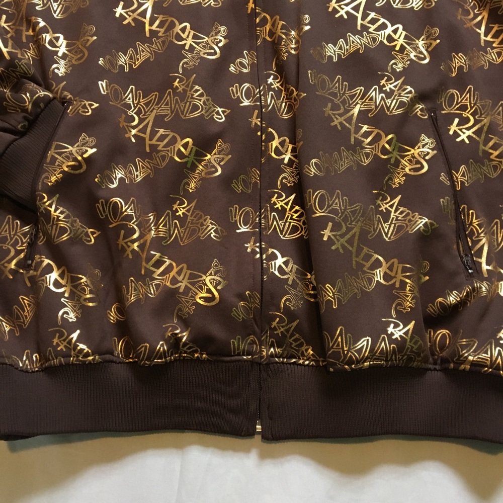 Vintage Oakland Raiders Mens Jacket Size XXL - Picture 3 of 8